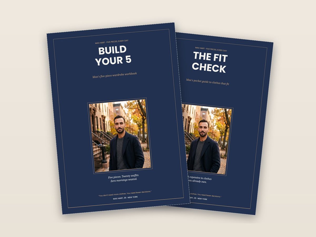 Covers of Build Your 5 and The Fit Check